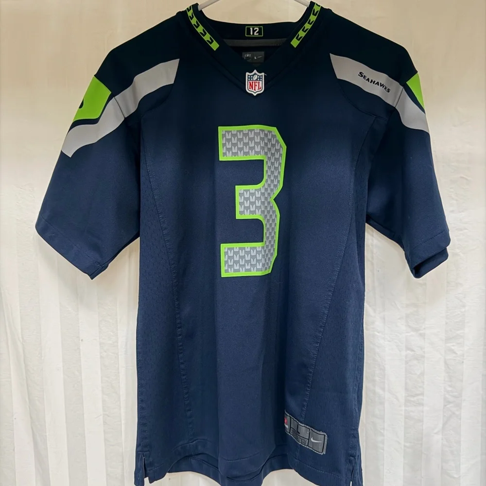 NFL Navy Blue Jersey with Gray Tag‎